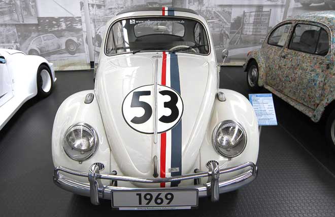 Herbie – der VW-Käfer als ‚Tänzer' und ‚Filmstar'.